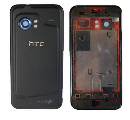 Carcasa Htc Droid Incredible Adr6300 Negra Con Rojo Completa